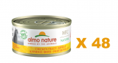 70克Almo Nature 天然雞柳成貓罐頭, 泰國製造 X 48罐特價 (可以混味)