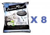 10公升 Fussie Cat 茉莉味貓砂x8包特價 (平均每包 $53), 中國製造