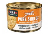 156克 KOHA Shredded Chicken Breast Entree 無穀物雞胸肉絲主食狗罐頭, 泰國製造 (到期日: 3-2025)