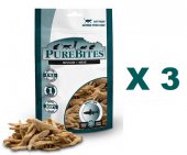 31克 PureBites Freeze Dried Minnow 凍乾小魚乾貓小食x3包特價 (平均每包 $45) 美國製造 (到期日: 3-2024)