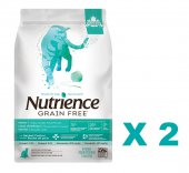 5.5磅 Nutrience 無穀物火雞+雞肉+鴨肉室內全貓糧x2包特價 (平均每包 $257.5), 加拿大製造 (到期日: 6-2023)