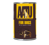 400克 AATU Wild Boar & Pork 豬肉及野豬主糧狗罐頭, 歐盟製造