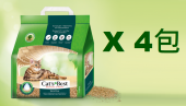 2.9公斤 Cat's Best 綠珠吸臭貓木粒x4包特價 (平均每包 $92), 德國製造 - 需要訂貨