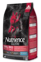 11磅 Nutience Sub-Zero 無穀物紅肉海魚+凍乾鮮牛肝全犬糧, 細粒 (SB), 加拿大製造 (到期日: 3-2024)