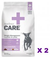 5磅 Nutrience Care Weight Management Chicken Recipe 無穀物雞肉體重控制成犬糧x2包特價 (平均每包 $261) 加拿大製造 - 需要訂貨