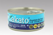 170克 Kakato 吞拿魚加雞肉貓狗罐頭, 泰國製造