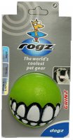 ROGZ 空心浮水膠球, 可放零食 - 大，綠色