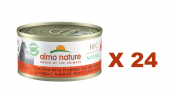 70克Almo Nature 天然雞肉+南瓜成貓罐頭, 泰國製造 X 24罐特價 (可以混味)
