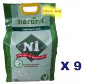 17.5公升 N1 天然綠茶味玉米豆腐貓砂 (3.0mm 粗條) x9包特價 (平均每包$85) 中國製造