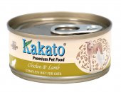 70克Kakato (貓主食) 雞肉及羊肉主食貓罐頭, 泰國製造