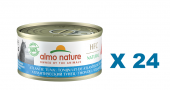 70克Almo Nature 天然吞拿魚成貓罐頭, 泰國製造 X 24罐特價 (可以混味)