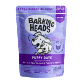 300克 Barking Heads Grain Free Chicken Puppy Pouch 卡通狗無穀物雞肉幼犬主食濕糧x10包, 英國/歐盟製造 - 需要訂貨