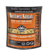 12安士 Northwest Naturals Freeze Dried 無穀物脫水凍乾雞肉+三文魚狗糧, 美國製造 - 需要訂貨