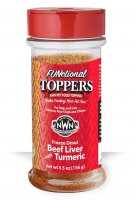156克 NorthWest Naturals FUNctional Toppers 牛肝+薑黃凍乾糧伴侶(營養粉) 美國製造 (買 4包 12安士 +$70 換購) - 8月優惠