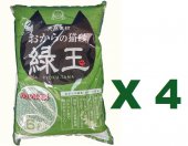 6公升 Hitachi 綠玉石綠葉精華豆腐砂x4包特價 (平均每包 $58.5), 日本製造