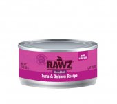 85克 RAWZ 無穀物吞拿魚三文魚肉絲貓罐頭 , 泰國製造  