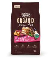 10磅 Organix Grain Free Small Breed Recipe 有機無穀物雞肉小型全犬糧 USDA, 美國製造 (到期日: 4-2023)
