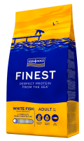12公斤 Fish4Dog Finest Grain Free White Fish Adult 無穀物白魚防敏感成犬特大粒狗糧 (LB) 挪威製造 - 需要訂貨