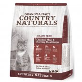 12磅CountryNaturals 無穀物雞肉鯡魚幼貓及成貓糧,美國製造