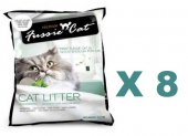 10公升 Fussie Cat cat sand 原味貓砂x8包特價 (平均每包 $53), 中國製造