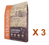 15磅 Sportmix Wholesomes Chicken Meal & Brown Rice 天然雞肉全貓糧x3包特價 (平均每包 $220) 美國製造