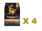 5磅 Nutrience Sub-Zero 無穀物雞肉火雞海魚+凍乾鮮雞肉全貓糧x4包, 加拿大製造