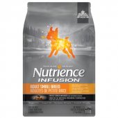 5磅Nutrience Infusion 天然凍乾鮮雞肉燕麥小型成犬糧 X 2包特價 (平均每包 $190)