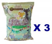 7公升 Leotti&Momon 單孔豆乳豆腐貓砂x3包特價 (平均每包$95), 日本製造