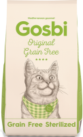 3公斤Gosbi 無穀物絕育蔬果成貓糧 - 需要訂貨