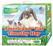 80安士 Joy & Fibre 提摩西牧草, 1st Cut, 2包特價 (平均包 $93) (每箱內有40安士x2包 獨立包裝）美國製造