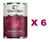 400克 Canagan Country Game 無穀物鹿肉+鴨肉+鵝肉主食狗罐頭x6罐特價 (田園野味) (平均每罐$35) 英國製造