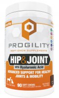 90粒 Progility Hip & Joint Soft Chew Supplements 關節保健肉粒 (犬用), 美國製造 (到期日: 6-2025)
