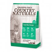 6磅 CountryNaturals 天然鴨肉糙米幼貓及成貓糧, 美國製造 (到期日: 5-2023)