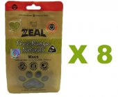 125克 Zeal Wags 天然牛仔尾骨狗小食x8包特價 (可混合味道, 平均每包 $60) 紐西蘭製造