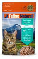 320克K9 Feline Natural 無穀物牛肉+藍尖尾鱈魚凍乾生肉貓糧 (2023年1月到期) - (買正價貨滿指定金額清貨價)