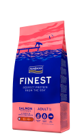 6公斤 Fish4Dog Finest Grain Free Salmon Adult 無穀物三文魚防敏感成犬細粒狗糧, (SB) 挪威製造