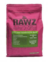 7.8磅 RAWZ 無穀物天然脫水雞肉+火雞肉+ 雞肉貓糧, 美國製造