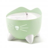 Catit Pixi 噴泉式寵物飲水機 (綠色) , 適合貓貓或小型寵物使用, 中國製造