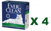 25磅 Everclean 無香味特強配方貓砂 (綠邊)x4箱特價(平均每箱 $175) 美國製造