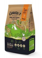 6公斤 Origi-7 有機雞肉+鴨肉純肉片全犬糧(內有獨立包裝 400克x15包), 韓國製造 (到期日: 9-2024)