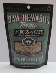 3安士 NorthWest Naturals Freeze Dried Chicken Liver Treats 脫水凍乾雞肝貓狗小食, 美國製造