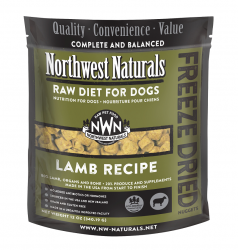 12安士 NorthWest Naturals Freeze Dried Lamb Recipe 無穀物脫水凍乾羊肉狗糧, 美國製造