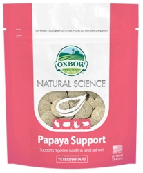 33克 Oxbow Natural Science Papaya Support 木瓜酵素消化丸, 美國製造  (到期日: 7-2025)