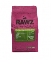 3.5磅 RAWZ meal free 無穀物天然脫水雞肉+火雞肉+雞肉貓糧, 美國製造 (到期日: 2-2025)