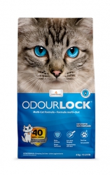 6公斤 Odourlock Multi-cat Foumula Unscented 強力除臭凝結貓砂, 加拿大製造