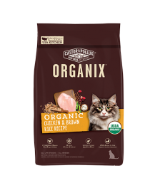 3磅 Organix Organic Chicken & Brown Rice Recipe 有機雞肉糙米全貓糧, USDA 美國製造    - 缺貨 11-3-2024 更新