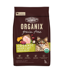 3磅 Organix Grain Free Chicken & Sweet Potato Recipe 無穀物有機雞肉甜薯全貓糧, USDA 美國製造    - 缺貨 11-3-2024 更新