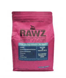 7.8磅 RAWZ meal free 無穀物天然三文魚+脫水雞肉+白肉魚貓糧, 美國製造 (到期日: 3-2025)