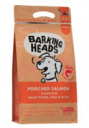 12公斤 Barking Heads Grain Free Salmon 卡通狗無穀物三文魚狗糧,  英國/歐盟製造 - 需要訂貨