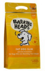 12公斤 Barking Heads Chicken, Trout Fat Dog Slim 卡通狗天然雞肉, 鳟魚天然體重控制狗糧,  英國/歐盟製造 - 需要訂貨
